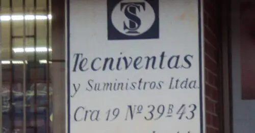 TECNIVENTAS Y SUMINISTROS LTDA TECNIVENTAS Y SUMINISTROS LTDA